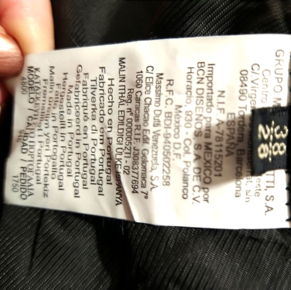 Massimo Dutti black wool cropped Jacket - Picture 11 of 13